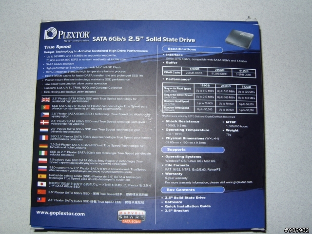 plextor M3 128G 簡單開箱
