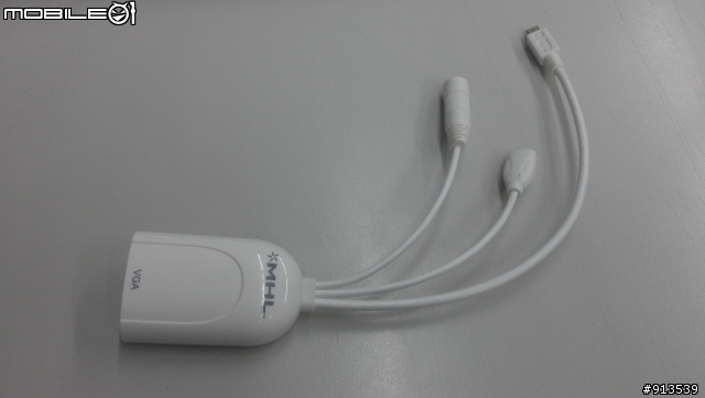 新版的 MHL Cable (不知道會不會上市)