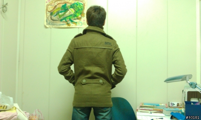 (開箱+實穿)超級跩軍裝短版羊毛大衣Superdry Retro Vintage Pea Lite Jacket