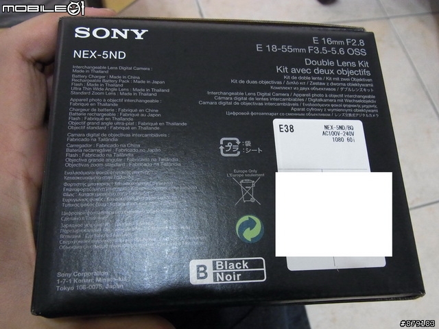 缺貨缺到爆! NEX5ND-B 黑 開箱!!!