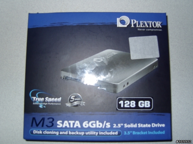 plextor M3 128G 簡單開箱