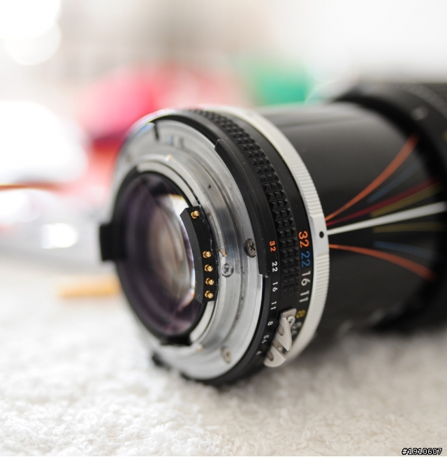 Ais 80-200mm f/4 手動鏡頭電子化改造,實現準焦即拍和電子化光圈控制