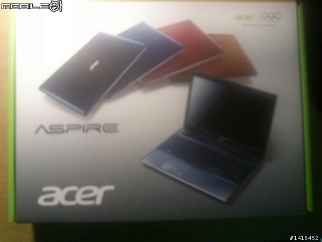 ACER 5755G 開箱 GT630 2G實測