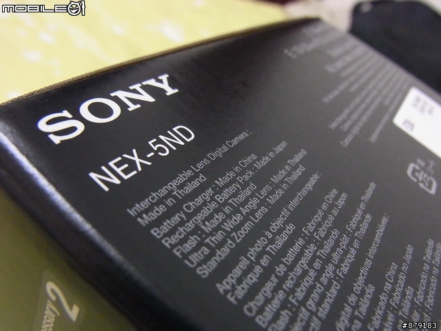 缺貨缺到爆! NEX5ND-B 黑 開箱!!!