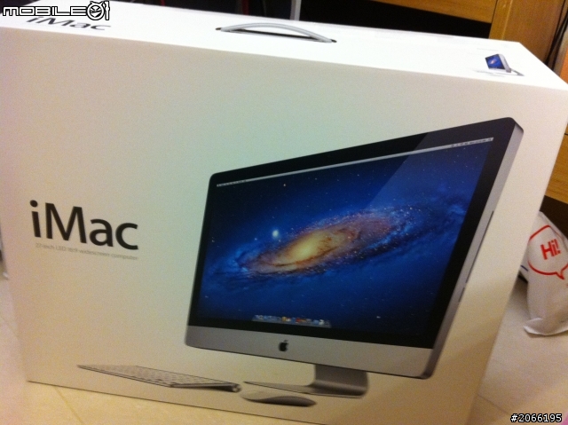 想再資訊展買台 iMAC 27 3.1G (開箱 增圖 忍不住買了..
