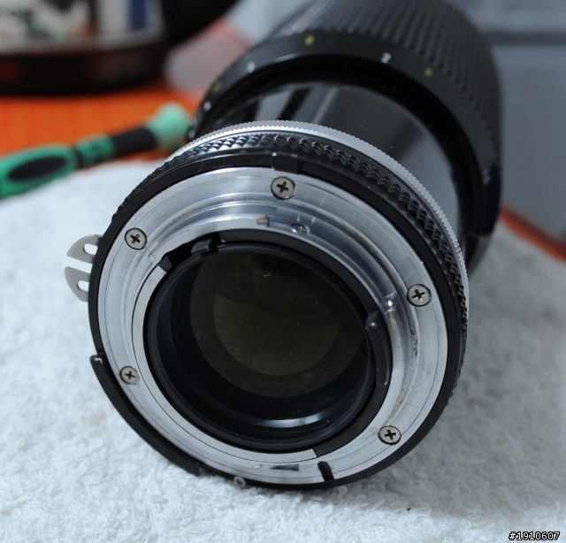 Ais 80-200mm f/4 手動鏡頭電子化改造,實現準焦即拍和電子化光圈控制