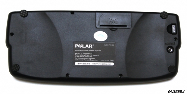 * 質実剛短 * POLAR PTK-300 2.4G無線鍵盤+滑鼠+軌跡球 3合1 (新增 滑鼠之父 Doug Engelbart 1925~2013)