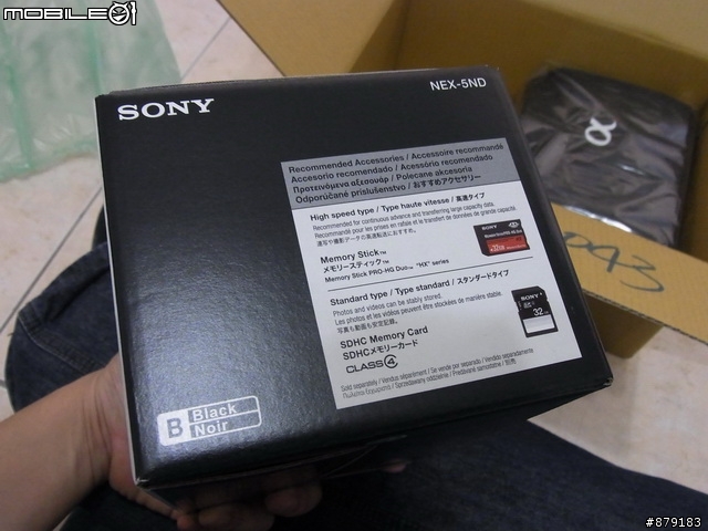 缺貨缺到爆! NEX5ND-B 黑 開箱!!!