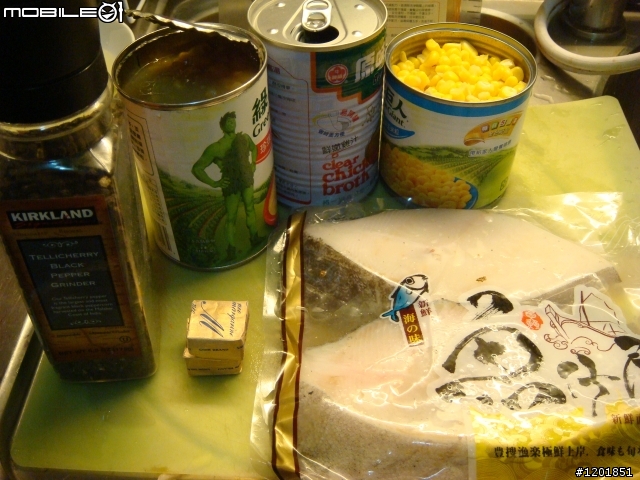 聖誕大餐之鱈魚玉米濃湯