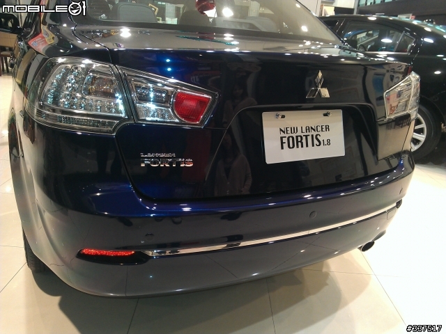 今天去賞車了New Fortis