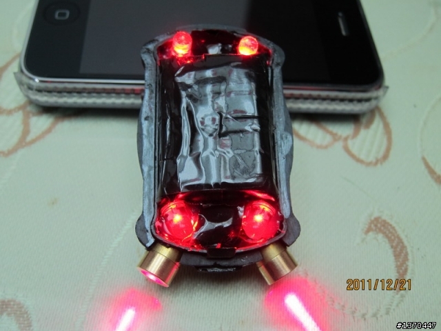 (分享)DIY自行車雷射尾燈製作過程(11月21日更新)