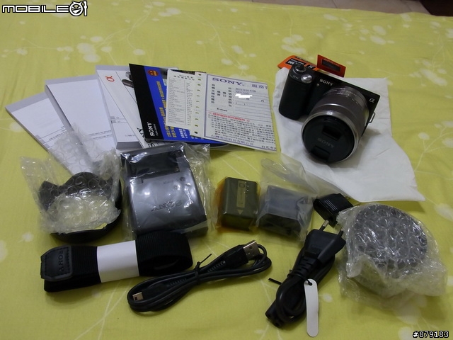 缺貨缺到爆! NEX5ND-B 黑 開箱!!!