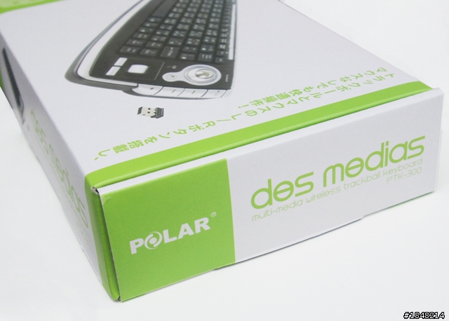 * 質実剛短 * POLAR PTK-300 2.4G無線鍵盤+滑鼠+軌跡球 3合1 (新增 滑鼠之父 Doug Engelbart 1925~2013)