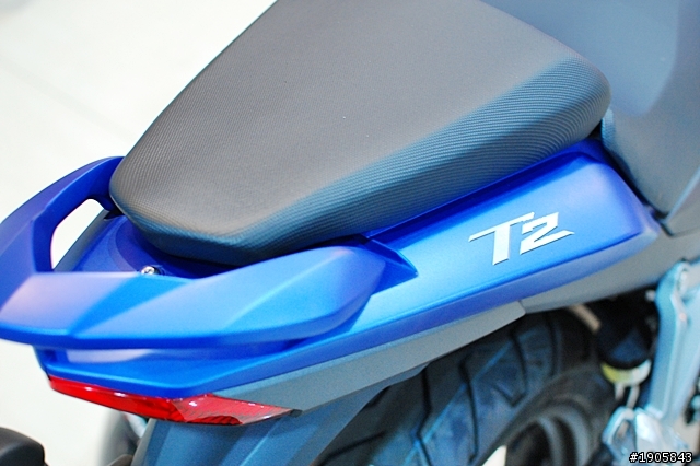國產檔車王 - T2 250 全台只有幾台的消光藍分享