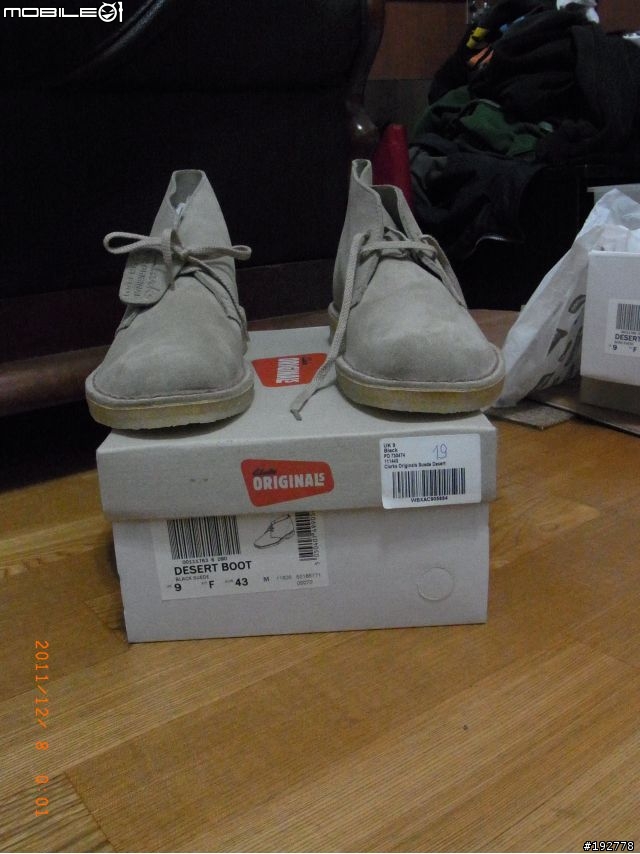 短開箱 - Clarks Originals Desert Boot 經典沙漠靴