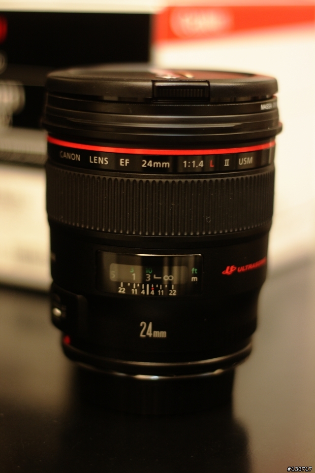 人生第一支L鏡... EF 24mm f/1.4L II USM