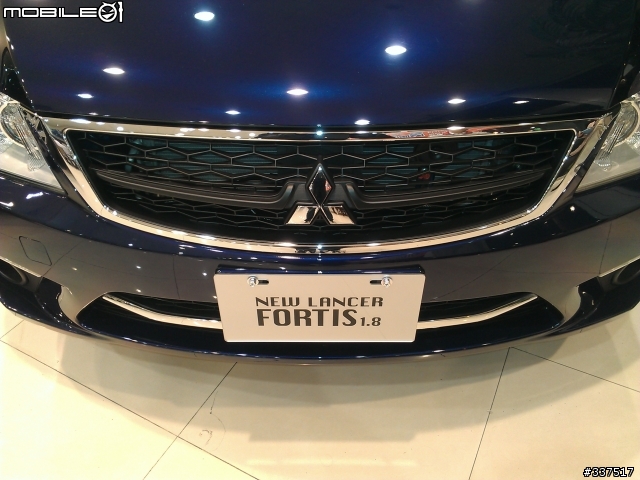 今天去賞車了New Fortis