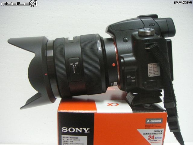 Sony DT 16-50mm 非專業之開箱文(12/1 入手)