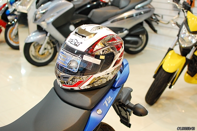 國產檔車王 - T2 250 全台只有幾台的消光藍分享