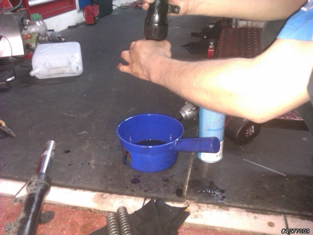 4期addressV125G更換前叉油+MOS浮動碟