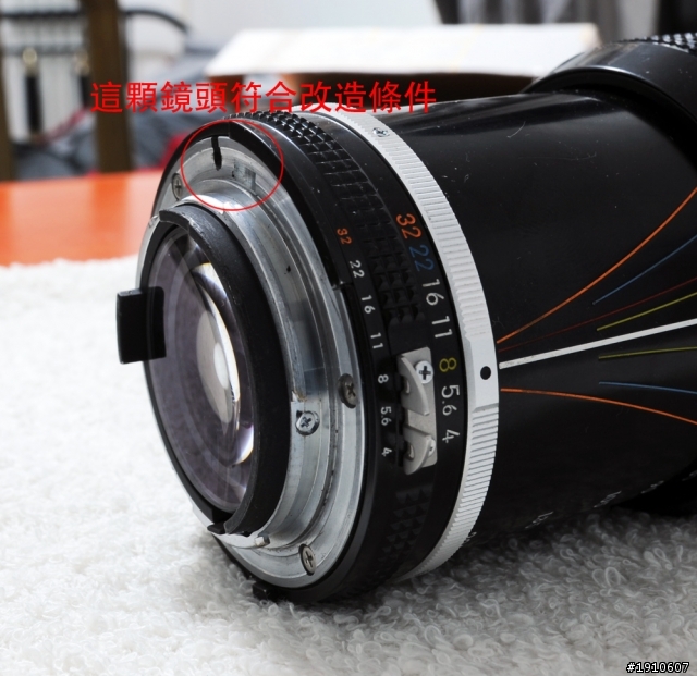 Ais 80-200mm f/4 手動鏡頭電子化改造,實現準焦即拍和電子化光圈控制
