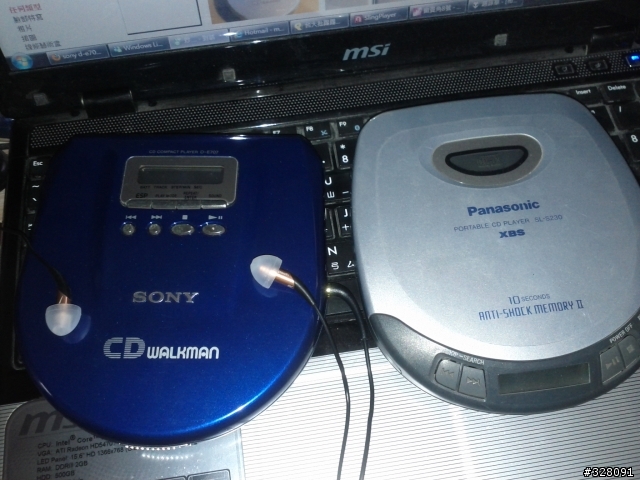 懷舊~SONY D-E707 CD WALKMAN