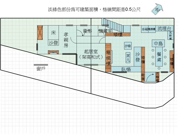 平面圖格局請教