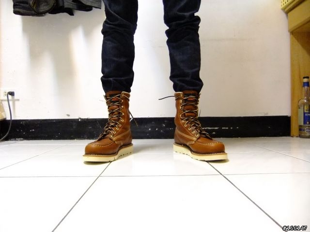 Thorogood 814-4201 8吋工作靴實穿分享