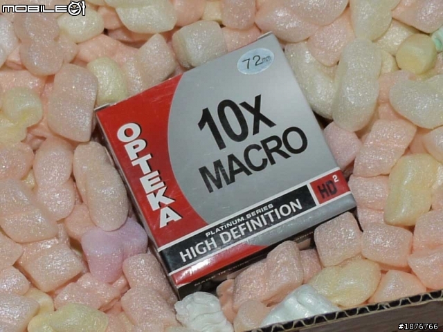 (開箱文) 近攝另外選擇~~千元的前端鏡:Opteka 10X Macro
