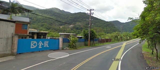 先用Google Map街景探勘陽金超馬路線叉路路標位置