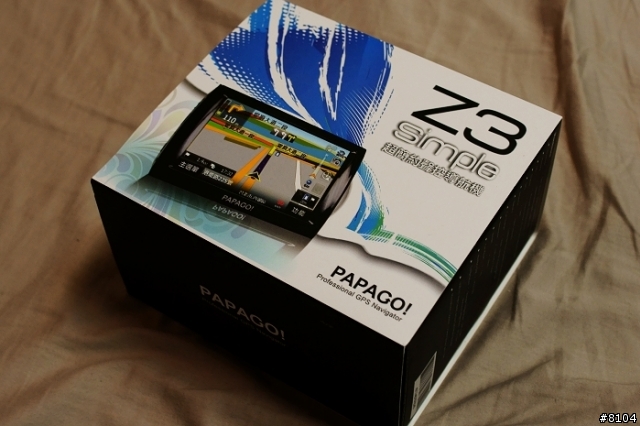 新機新圖資開箱測試-Z3 SIMPLE 超簡約多功能聲控導航機+全新PAPAGO! 9 衛星導航系統