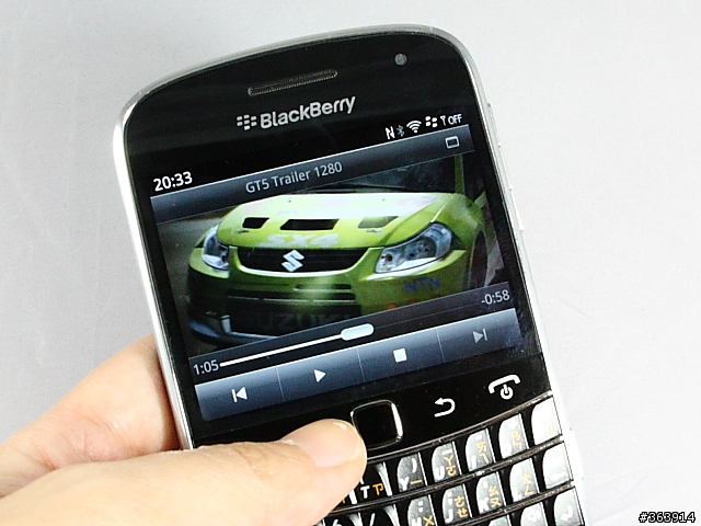 質感最優黑莓機 BlackBerry Bold 9900