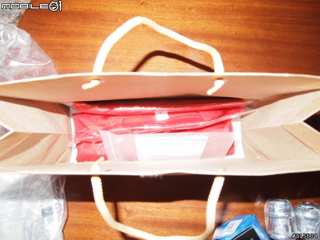 到鈦美網店去搶頭香沒搶成, 但是有拿到福袋