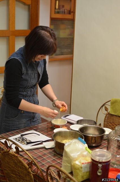 親子互動之杏仁瓦片