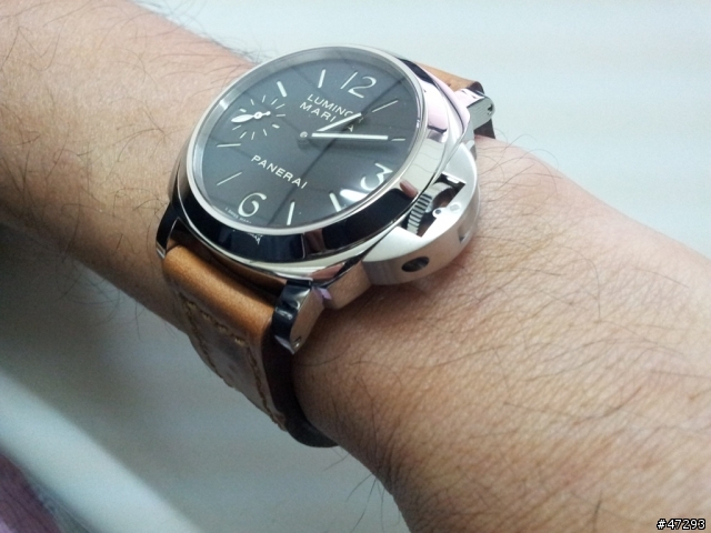 OMEGA 橘海馬+PANERAI 111