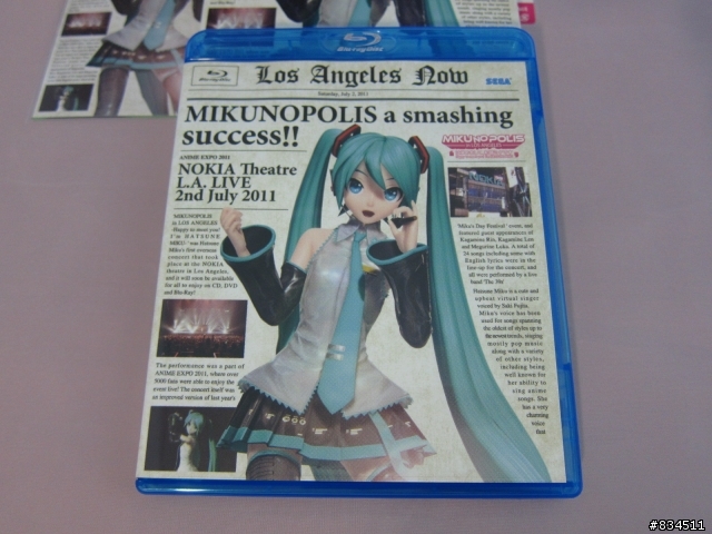【開箱分享】超越國界與種族的歌姬__{初音ミク}「MIKUNOPOLIS in LOS ANGELES」美國洛杉磯LIVE-BD映像盤