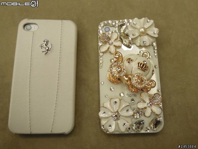限量白色法拉利iphone手機殼分享