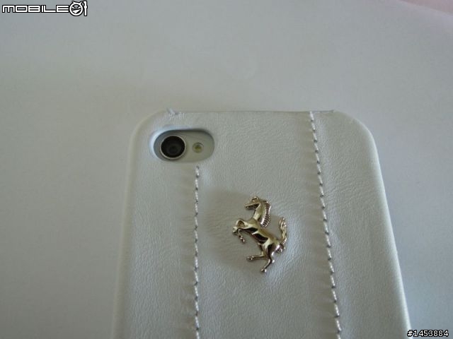 限量白色法拉利iphone手機殼分享