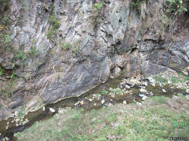 惠蓀林場北港溪峽谷路難行