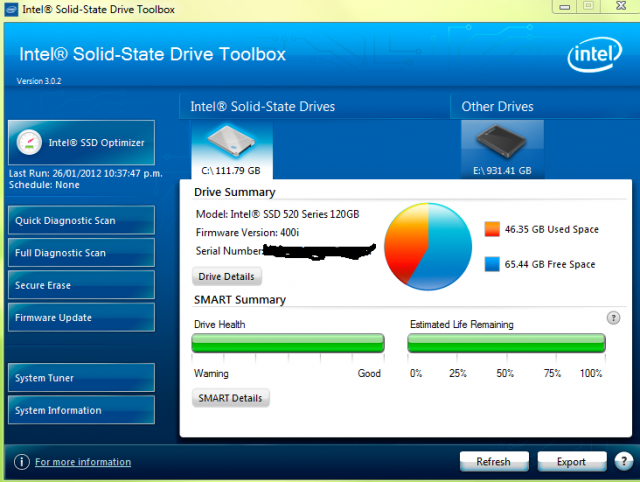 Intel 520簡測
