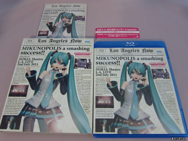 【開箱分享】超越國界與種族的歌姬__{初音ミク}「MIKUNOPOLIS in LOS ANGELES」美國洛杉磯LIVE-BD映像盤