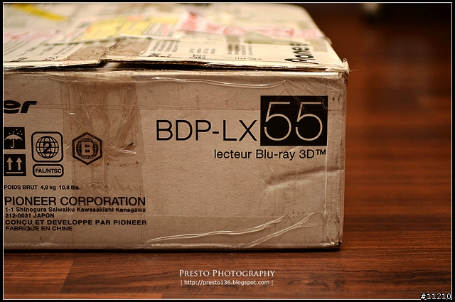 【分享】Pioneer BDP-LX55 藍光播放機 開箱評測