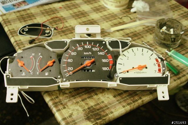 TERCEL 冷光儀表