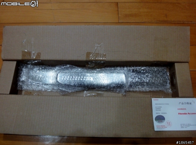 ACCORD 8.5 原廠改裝配件 開4小箱 (車內LED+後雙霧燈) DIY