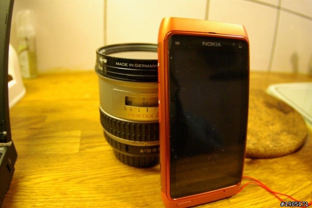 Nokia N8 開箱 火橘