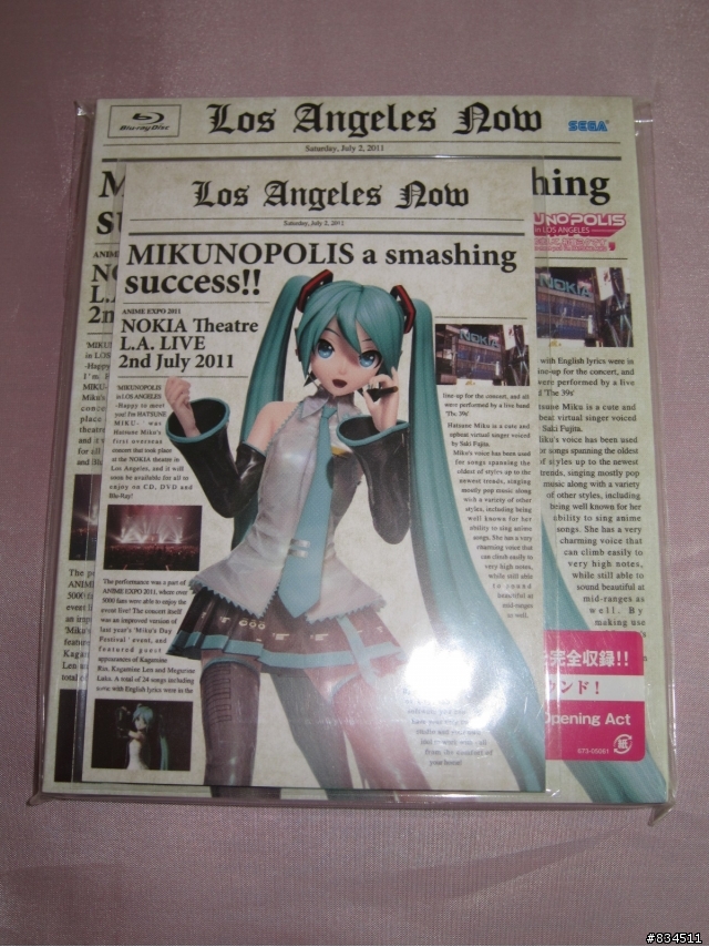【開箱分享】超越國界與種族的歌姬__{初音ミク}「MIKUNOPOLIS in LOS ANGELES」美國洛杉磯LIVE-BD映像盤
