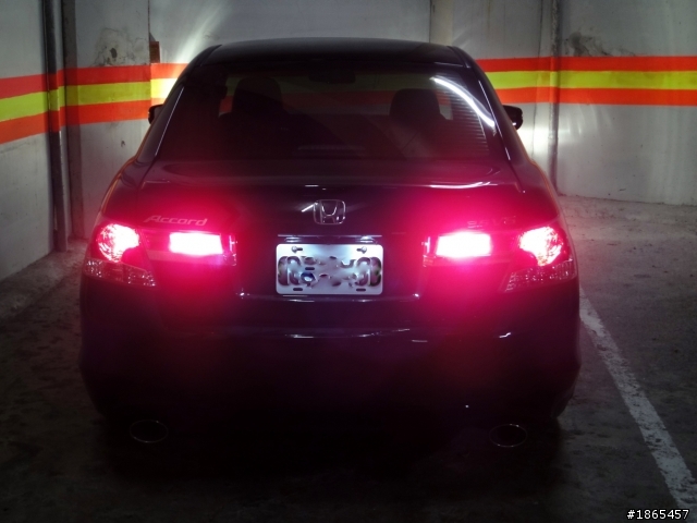 ACCORD 8.5 原廠改裝配件 開4小箱 (車內LED+後雙霧燈) DIY