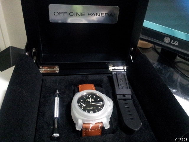 OMEGA 橘海馬+PANERAI 111