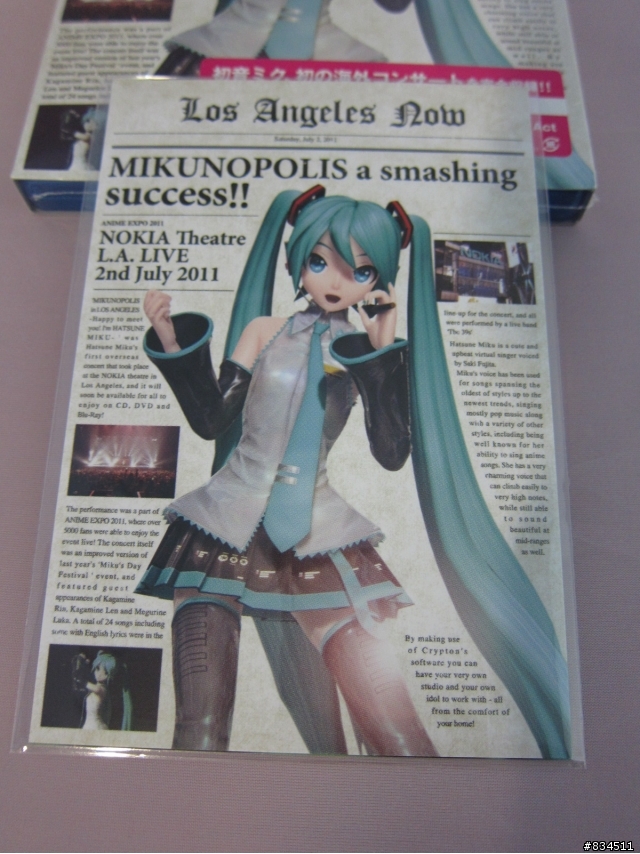 【開箱分享】超越國界與種族的歌姬__{初音ミク}「MIKUNOPOLIS in LOS ANGELES」美國洛杉磯LIVE-BD映像盤