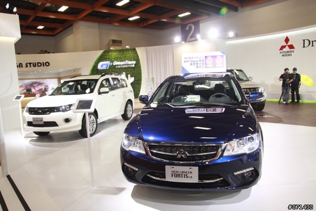 遲來的台北車展看車(妹)心得-Mitsubishi篇